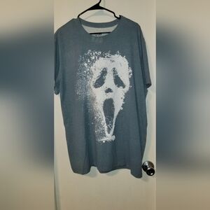 Gray Graphic Men's Shirt. changes color when you touch the shirt